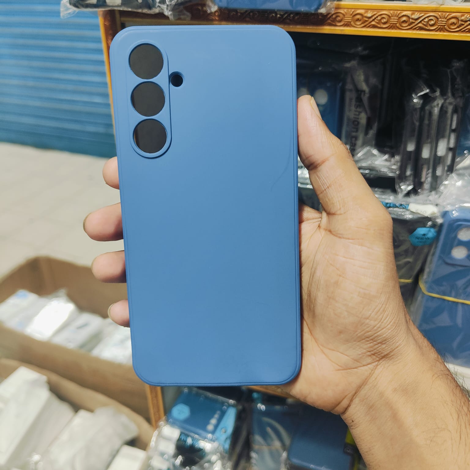 Picture of Samsung Galax A13 5G/Samsung Galaxy A04s Case – Soft Silicone Shockproof Back Cover