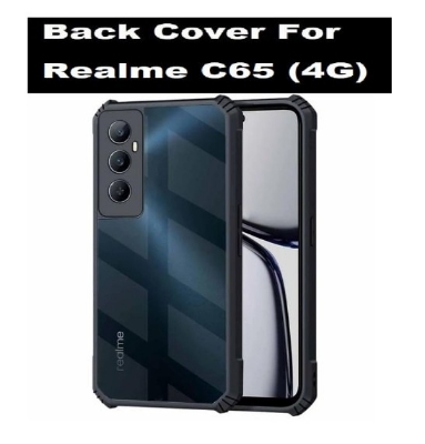 Picture of Shockproof Slim Fit Back Cover for Realme C65 - Scratch and Dust Resistant