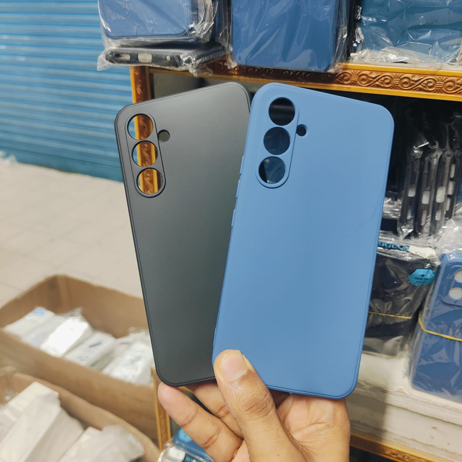 Picture of Samsung Galaxy A55 5G/Samsung Galaxy A35 Case – Premium Soft Back Cover (Slim & Shockproof)