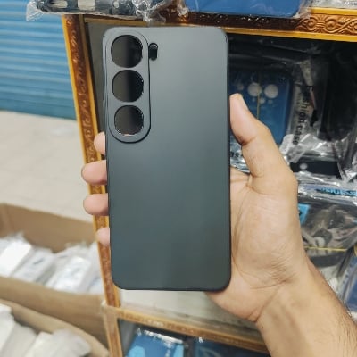 Picture of For VIVO V40 lite / Y300 5G Shockproof Anti Slip Soft TPU Sandstone Matte Back Case Cover