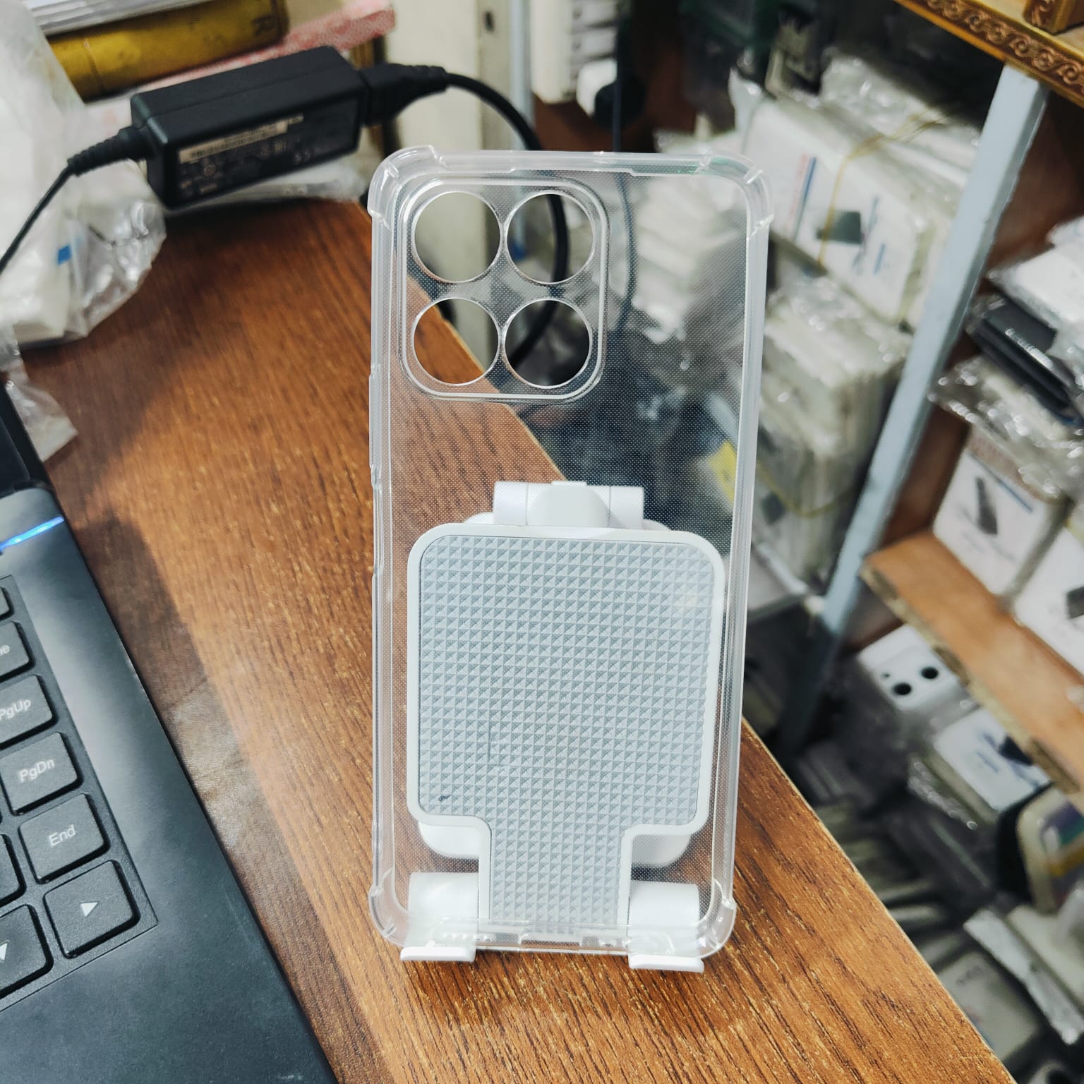 Picture of For Honor X8a 4G/X8A 4G Premium Silicone Case Crystal Clear Soft TPU Ultra-Thin Transparent Flexible Protective Mobile Phone Back Cover
