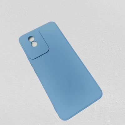 Picture of For Vivo Y02/Y02A/Y02T Liquid Silicone Soft Gel Rubber Shockproof Cover For Realme 9i Phone Case (Back Case Cover For Smartphone)