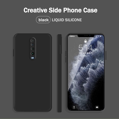 Picture of For Xiaomi Redmi K30 / Xiaomi Redmi K30 5G / Xiaomi Poco X2 Luxury Silicon Protect Back Cover Soft Silicone Protective Back Cover