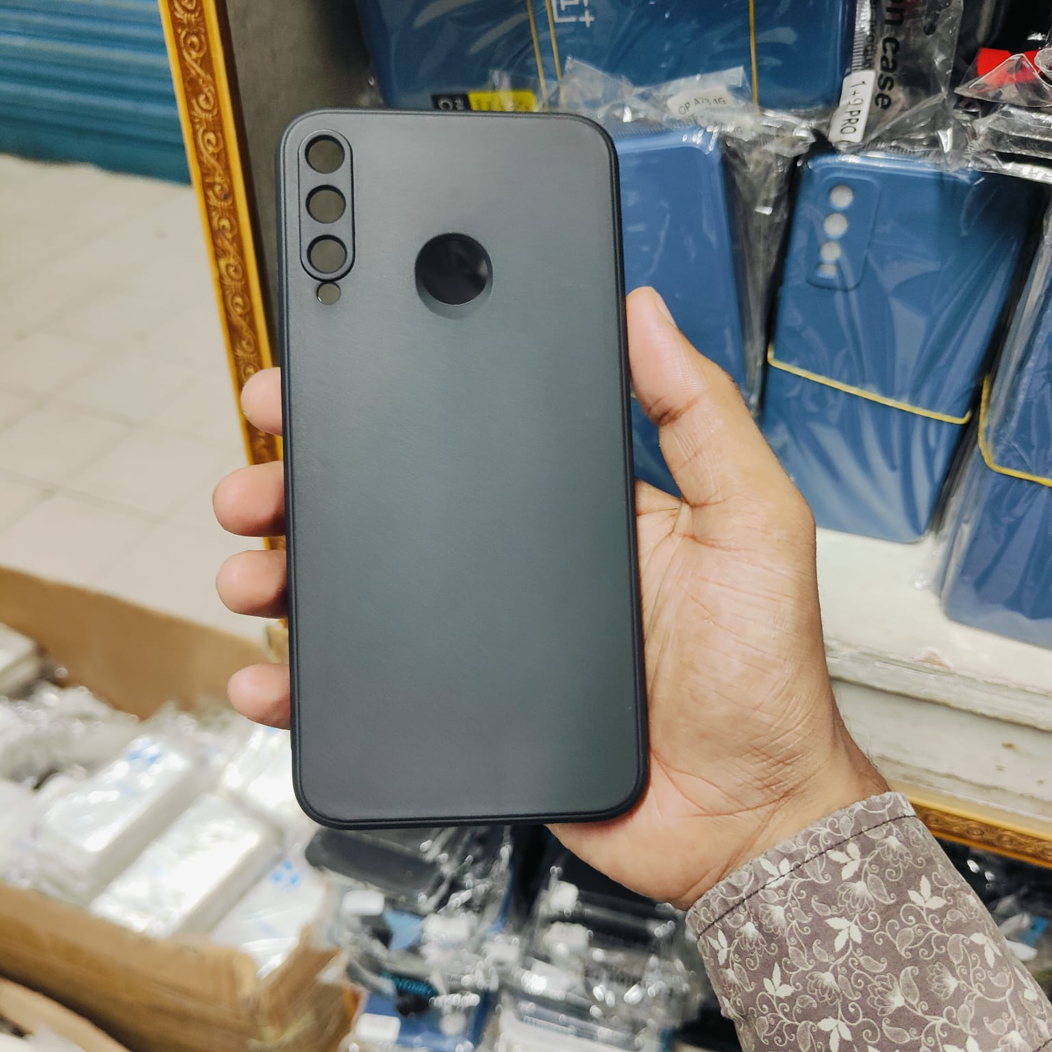 Picture of For Huawei Y7P / Huawei P40 Lite E Case Soft Sandstone Slim Matte Cover Liquid Silicone Case For Huawei Y7P Back Cover Case