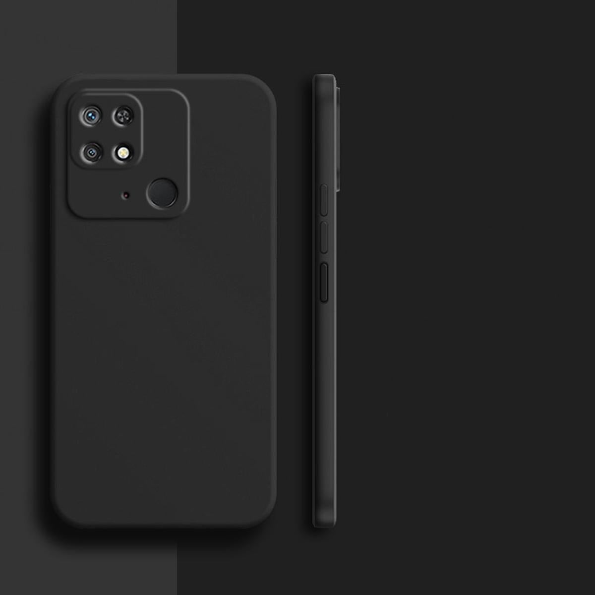 Picture of Redmi 10C/Xiaomi Redmi 10 Power– Liquid Silicone Soft Gel Rubber Shockproof Back Cover