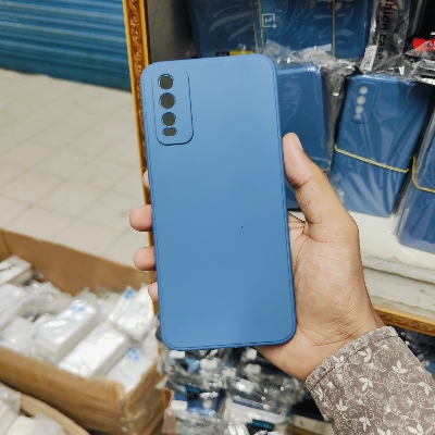 Picture of Vivo Y20 /Y12s/Y20a/Y20i/Y20G/Y20A/Y20 2021 Case – Liquid Silicone Soft Gel Rubber Shockproof Back Cover