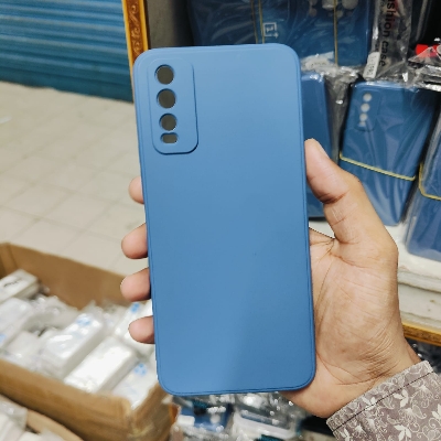 Picture of Vivo Y20 /Y12s/Y20a/Y20i/Y20G/Y20A/Y20 2021 Case – Liquid Silicone Soft Gel Rubber Shockproof Back Cover