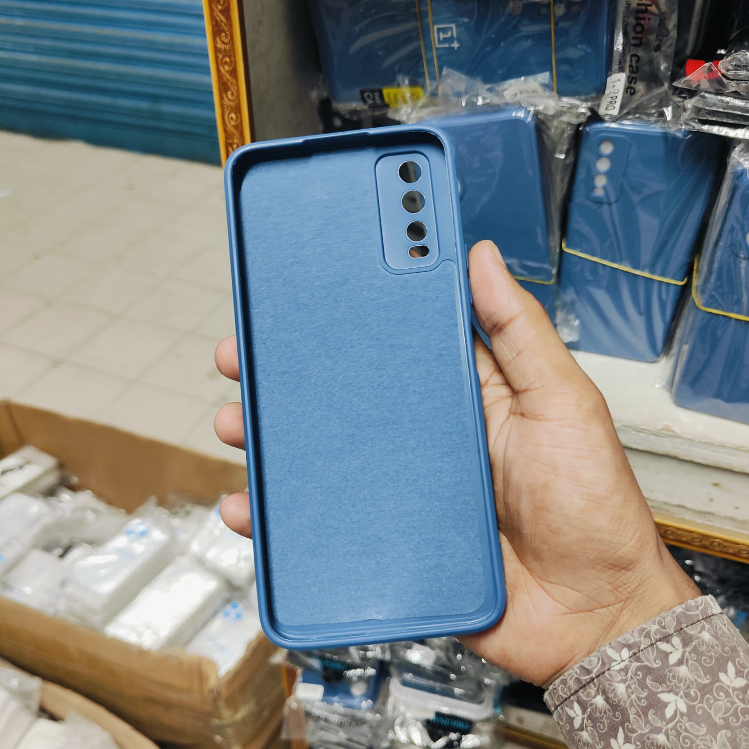 Picture of Vivo Y20 /Y12s/Y20a/Y20i/Y20G/Y20A/Y20 2021 Case – Liquid Silicone Soft Gel Rubber Shockproof Back Cover