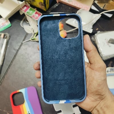 Picture of For Apple iPhone 13 Pro Max Official Rainbow Soft Logo Matte Ultra-Slim Phone Case Back Cover