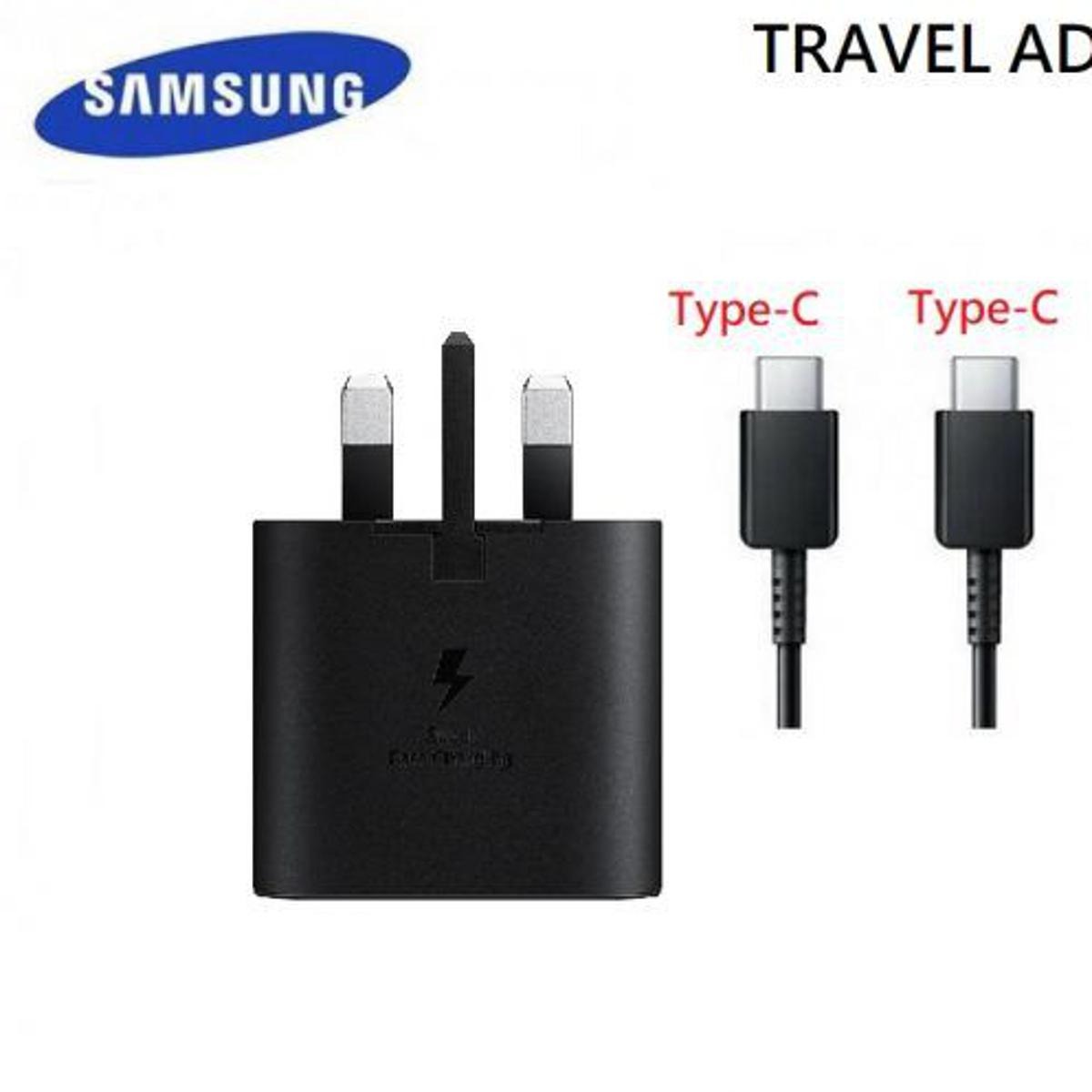 Picture of For Samsung Galaxy S22 Ultra 45W Super Fast Charger PD 3.0 UK EU USB Type C Fast Charging
