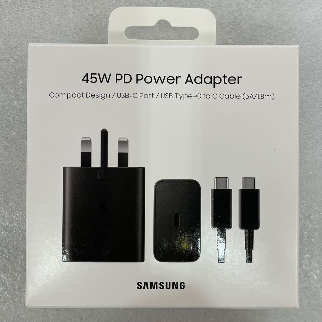 Picture of For Samsung Galaxy S22 Ultra 45W Super Fast Charger PD 3.0 UK EU USB Type C Fast Charging