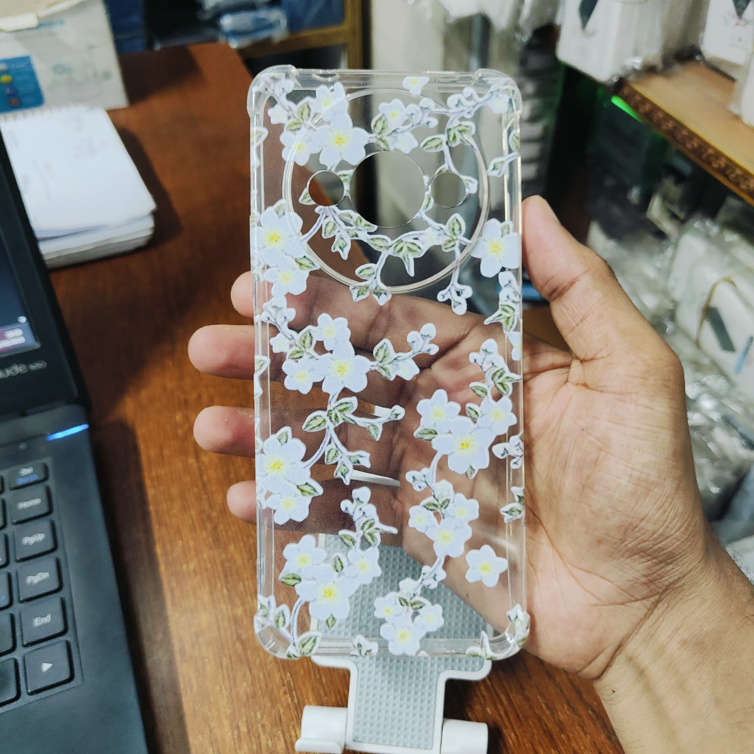 Picture of Redmi A3 / Redmi A3x / Poco C61 (4G) Printed Back Cover – Stylish Soft Silicone Protective Phone Case