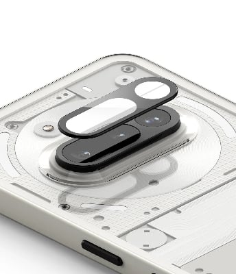 Picture of Nothing Phone 3A Aluminum Alloy Camera Ring Tempered Glass Lens Protective Cover