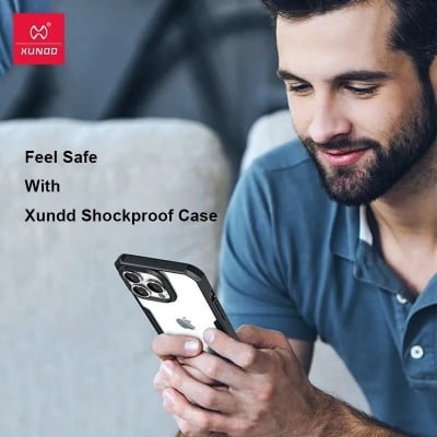 Picture of For Honor X6C Back Case Hard Xundd Case Unique Shockproof Transparent Mobile Phone Back Cover