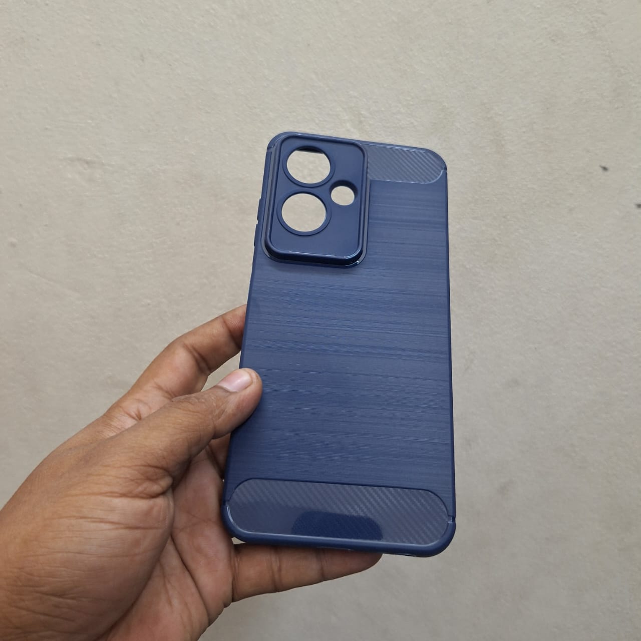 Picture of Symphony Helio 40 Back Cover Carbon Premium Silicone Soft Case With Carbon Fiber Texture Design Official Symphony Helio 40 Back Case Helio 40 Back Cover Symphony-Helio40