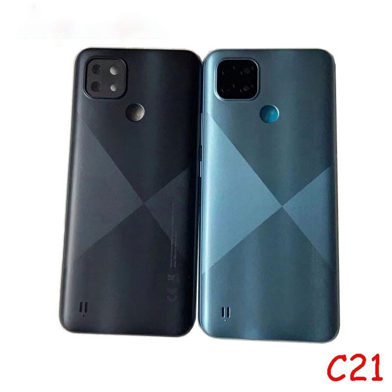 Picture of Replacement Backshell For Realme C21 Back Battery Cover Rear Panel Door Housing Case - Camera - Phone Back Cover