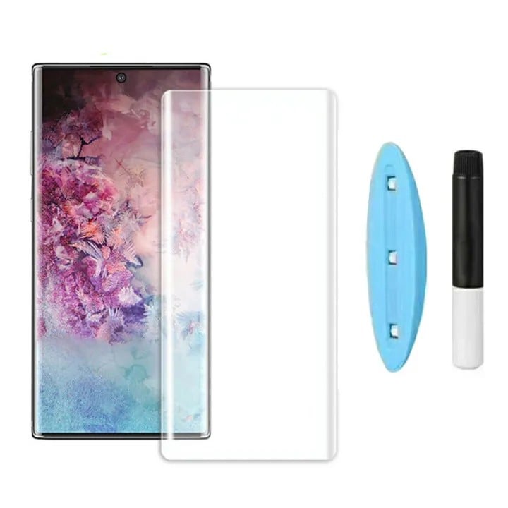 Picture of OnePlus 8/OnePlus 8 Pro Full HD Curved Edge Liquid UV Tempered Glass Screen Protector