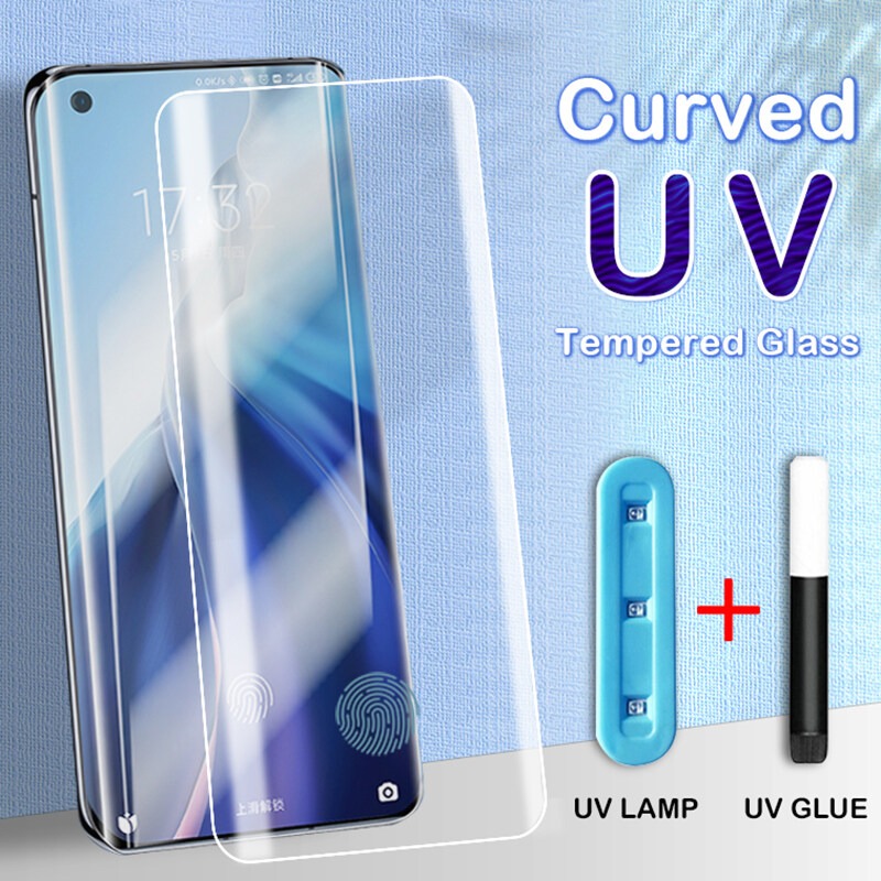 Picture of Realme 10 Pro+/Realme 10 Pro Plus Full HD Curved Edge Liquid UV Tempered Glass Screen Protector