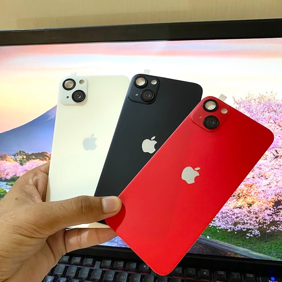 Picture of iPhone XR to iPhone 13 Converter Back Sheet for Camera Look and Protection