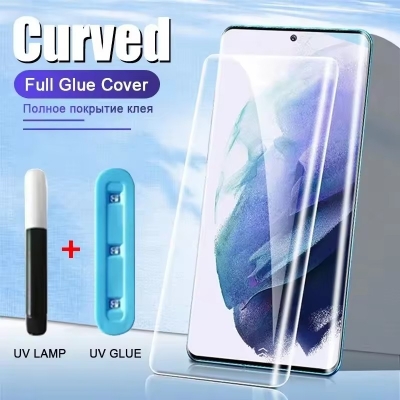 Picture of Google Pixel 6 Pro Full HD Curved Edge Liquid UV Tempered Glass Screen Protector