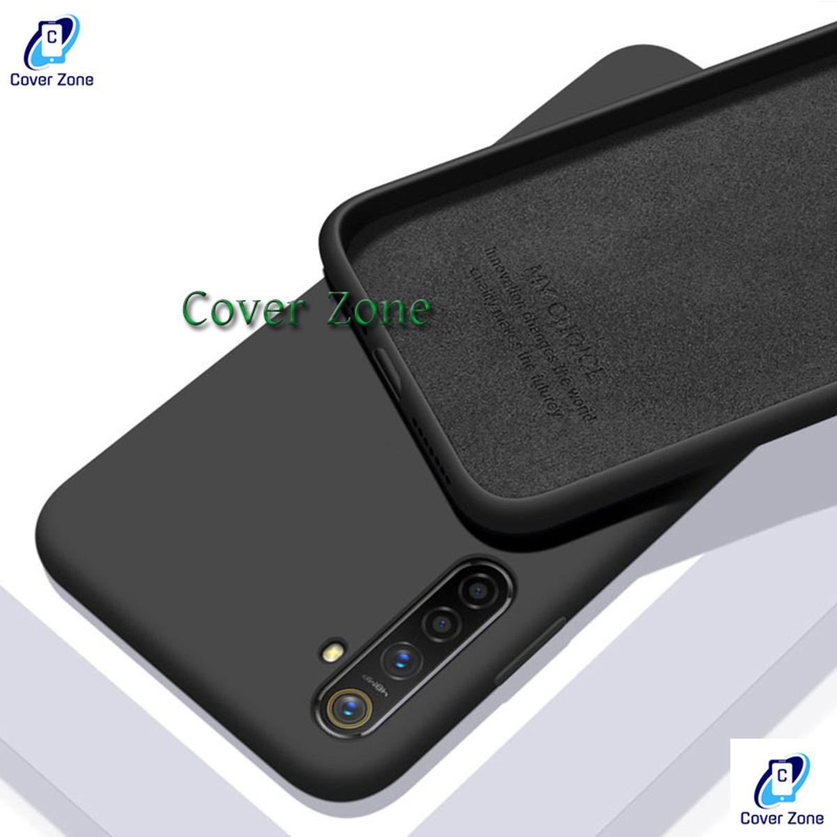 Picture of For Realme 6 Heavy Strong Liquid Silicone Soft Gel Rubber Shockproof Cover Case For Realme 6 Back Cover