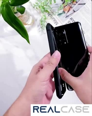 Picture of For Realme XT Realme X2 Shockproof TPU Bumper Clear Acrylic Mobile Phone Cases For Realme XT Back Covers
