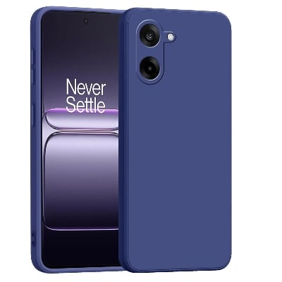Picture of OnePlus Nord CE5 / CE 5 (5G) Case – Ultra Slim Matte Soft Rubberized Back Cover with Camera Bump Protection & Velvet Inner Lining