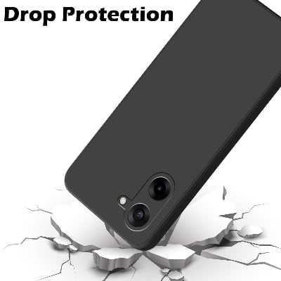 Picture of OnePlus Nord CE5 / CE 5 (5G) Case – Ultra Slim Matte Soft Rubberized Back Cover with Camera Bump Protection & Velvet Inner Lining