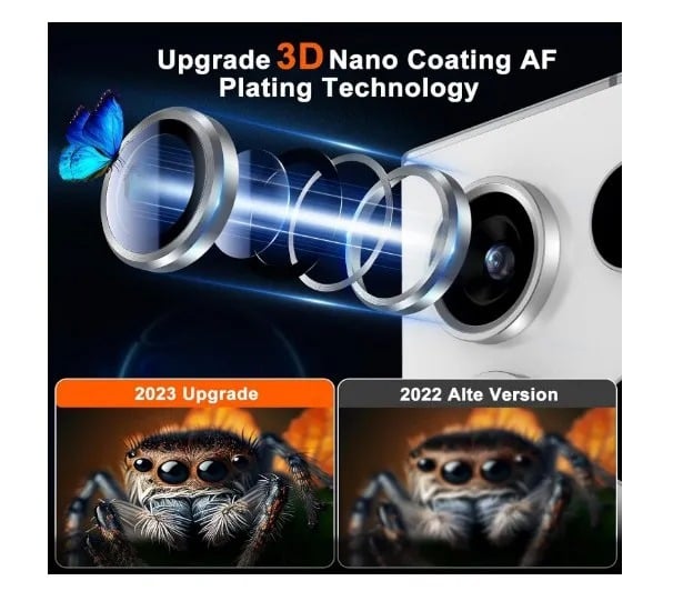 Picture of OnePlus Nord Ce5 Aluminum Alloy Camera Ring Tempered Glass Lens Protective Cover For Oneplus Nord Ce 5 Camera Glass