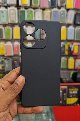 Picture of For Tecno Spark 10 / Tecno Spark 10C Heavy Strong Liquid Silicone Soft Gel Rubber Shockproof Cover For Tecno Spark 10 Phone Case