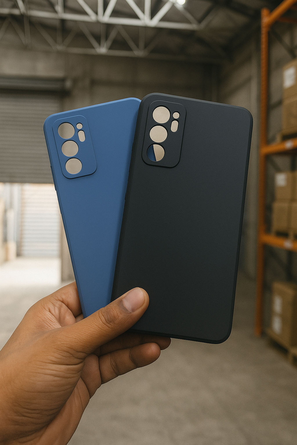 Picture of For OPPO A16 4G  Heavy Strong Liquid Silicone Soft Gel Rubber Shockproof Cover For OPPO A16 Phone Case