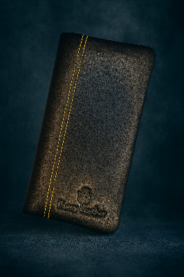 Picture of Classic Wallet Man Full Black Leather Wallet Rfid Business Long Wallets - Wallet For Men - Money