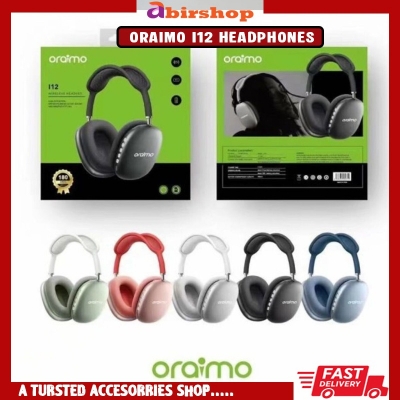 Picture of Oraimo i12 Wireless Headset – Bluetooth 5.3 Earbuds with HD Clear Sound & Pure Bass | Dual Mode Wireless Headphone | Mastercopy Earphone with Long Battery Backup