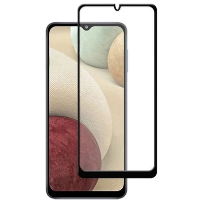 Picture of Samsung Galaxy A12 / M12 / F12 Full Glue Tempered Glass Screen Protector Transparent