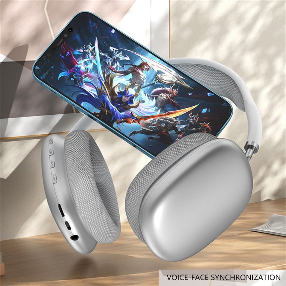 Picture of P9 Pro Max Tws Wireless Bluetooth-compatible Headphones With Mic Noise Canceling Stereo Hi-fi Gaming Headset