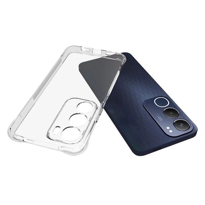 Picture of Vivo Y19s 4G/Y29 5G Soft TPU Back Cover Shockproof Silicone Bumper - Transparent