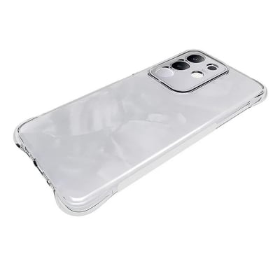 Picture of Vivo Y29 4G/Vivo T4X 5G Soft TPU Back Cover Shockproof Silicone Bumper - Transparent