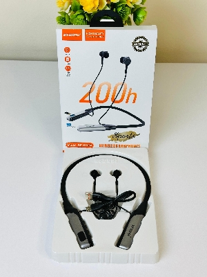 Picture of Recrsi wireless Neckband Bluetooth Earphone RE-NY060 চার্জিং ব্যাকআপ 200 ঘন্টা