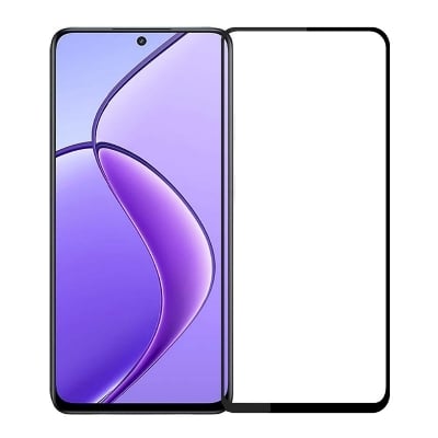 Picture of Realme C85 Pro HD Clarity Tempered Glass Full Glue Phone Full Screen Protector