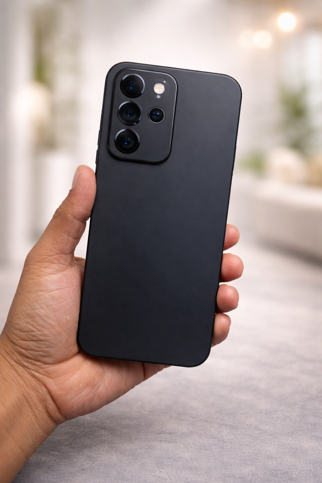 Picture of For Realme C85  Back Cover Heavy Strong Logo Liquid Silicone Soft Gel Rubber Carbon Cases Shockproof Cover Case Realme C85  Phone Back Cove