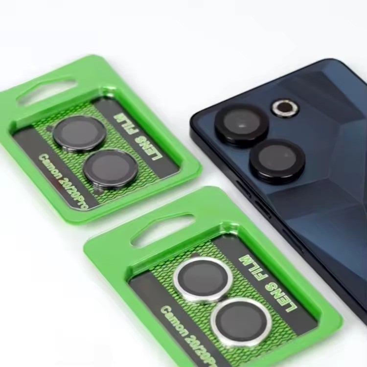 Picture of Tecno Camon 20/Camon 20 Pro Metal Ring Aluminum Alloy Camera Lens Screen Cover