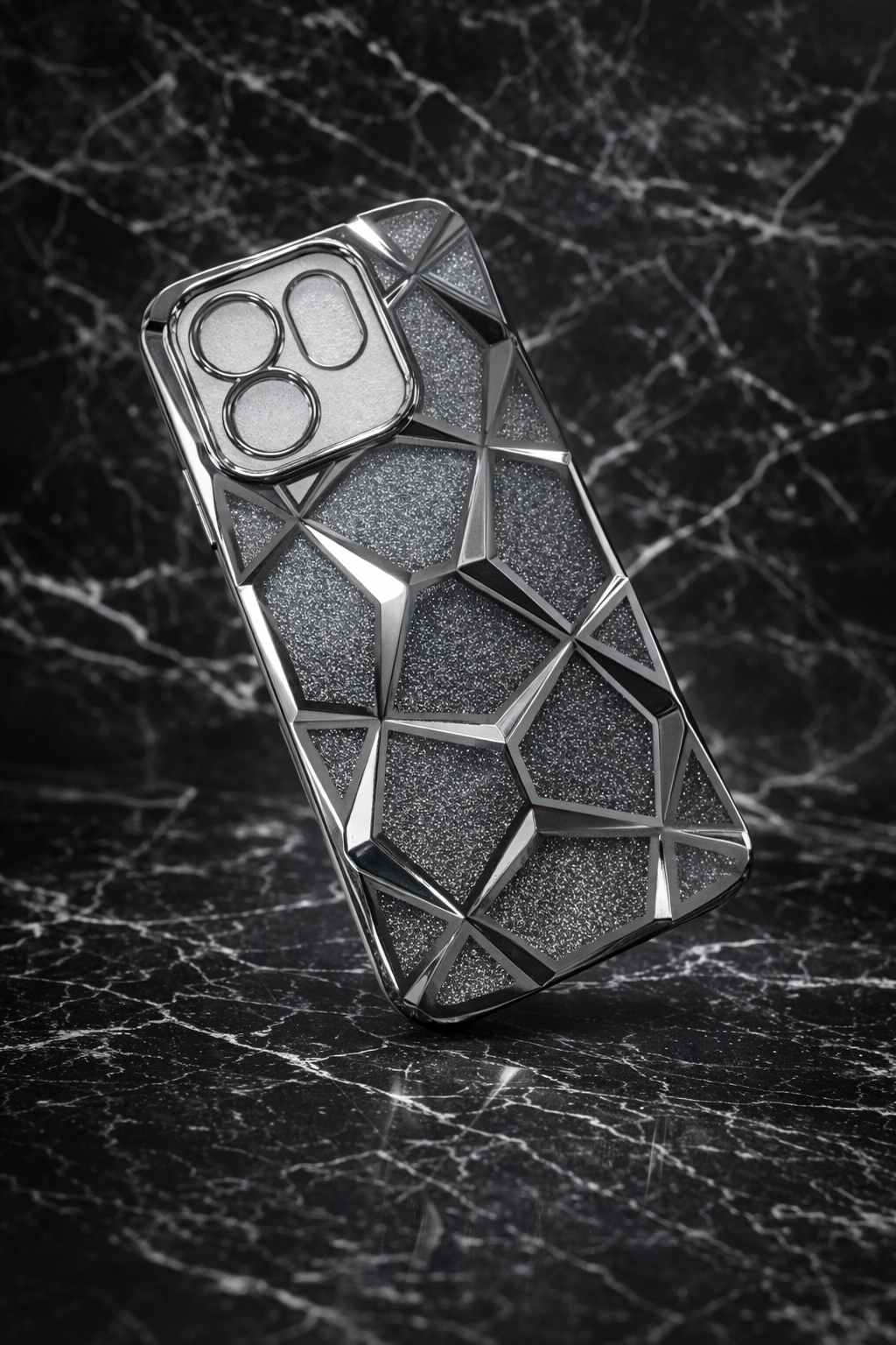Picture of For Oppo A5x Luxury Daimond Case Back Cover Ultra Thin Soft Luxury Square Phone Case For Oppo A5x Back Case