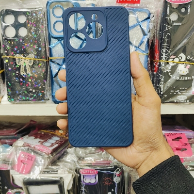 Picture of Realme C61/C63 slim protective soft back cover With leather texture