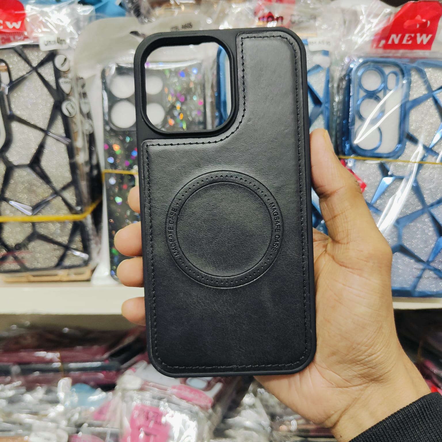 Picture of Luxury quality magnetic leather case for Apple iPhone 13 Pro Max