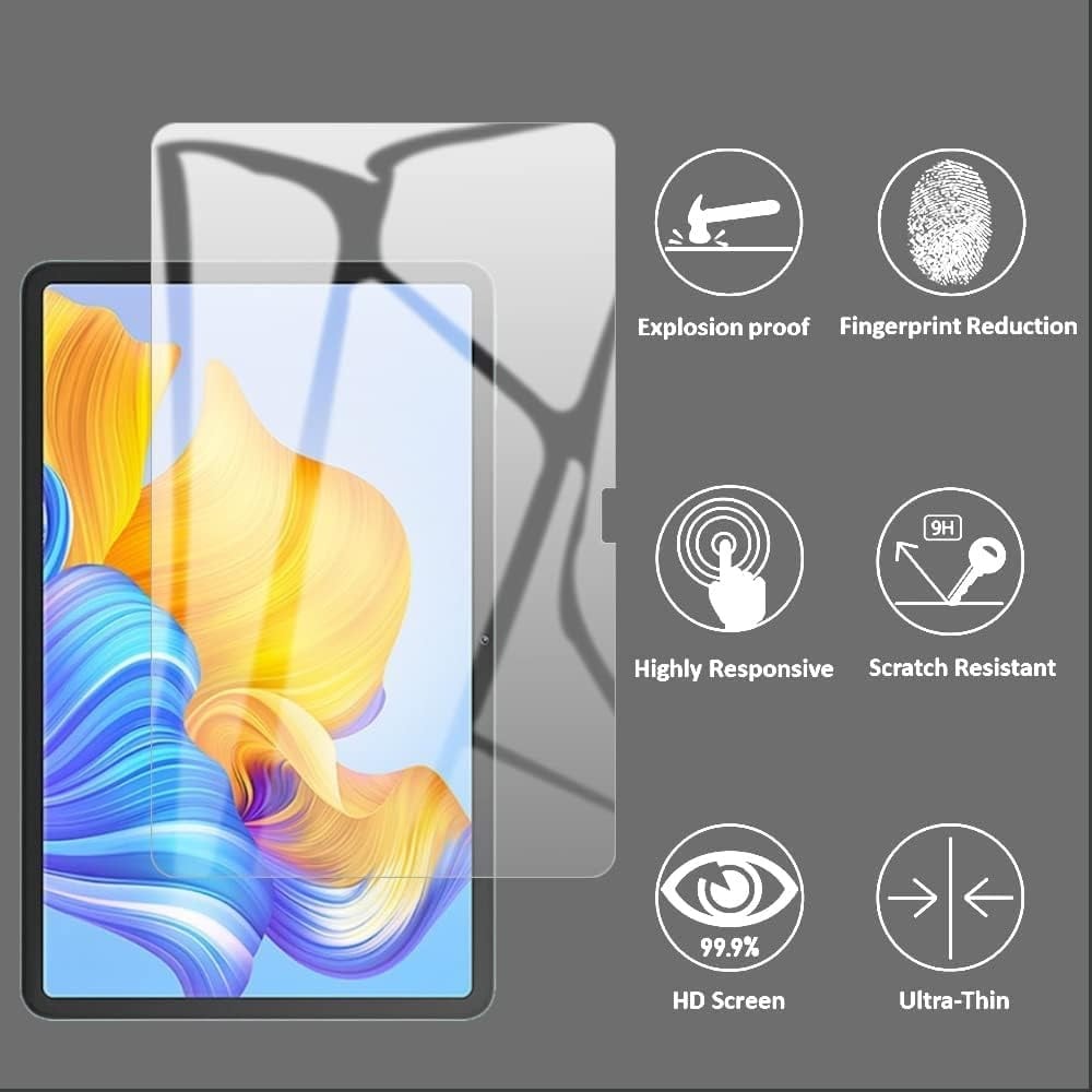 Picture of For IPAD2 3 5 6 IPAD MINI 2 3 4 5 6 AIR 3 4 5 IPAD9.7 IPAD10.2 IPADPRO10.5 IPADPRO 11 2018 2020 2021 IPADPRO12.9 FULL CURVED And SCRATCHPROOF TRANSPARENT 9H SCREEN GLASS PROTECTOR