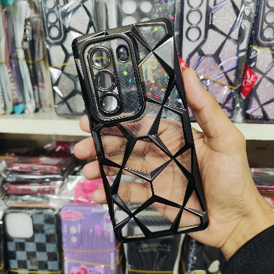 Picture of Infinix Hot 50 Pro Plus/Hot 50 pro Luxury Gradient Quicksand 3D Diamond TPU Case
