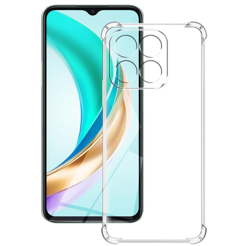 Picture of For Huawei Honor 200 Smart X7C HonorX7C Honor200Smart Case Soft Silicone Clear Back Cover Shockproof Transparent Phone Cases