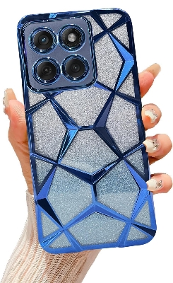 Picture of For Motorola Edge 60 Fusion Cover daimond Shiny Glitter Starry Space Girls Slim Phone Case Clear Soft Back Cove For Motorola Edge 60 Fusion Phone Case