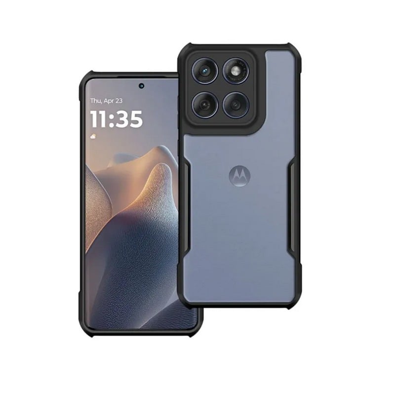 Picture of Motorola Moto G86 Power Xundd Case Shockproof Transparent Clear Airbag Phone Case Back Cover