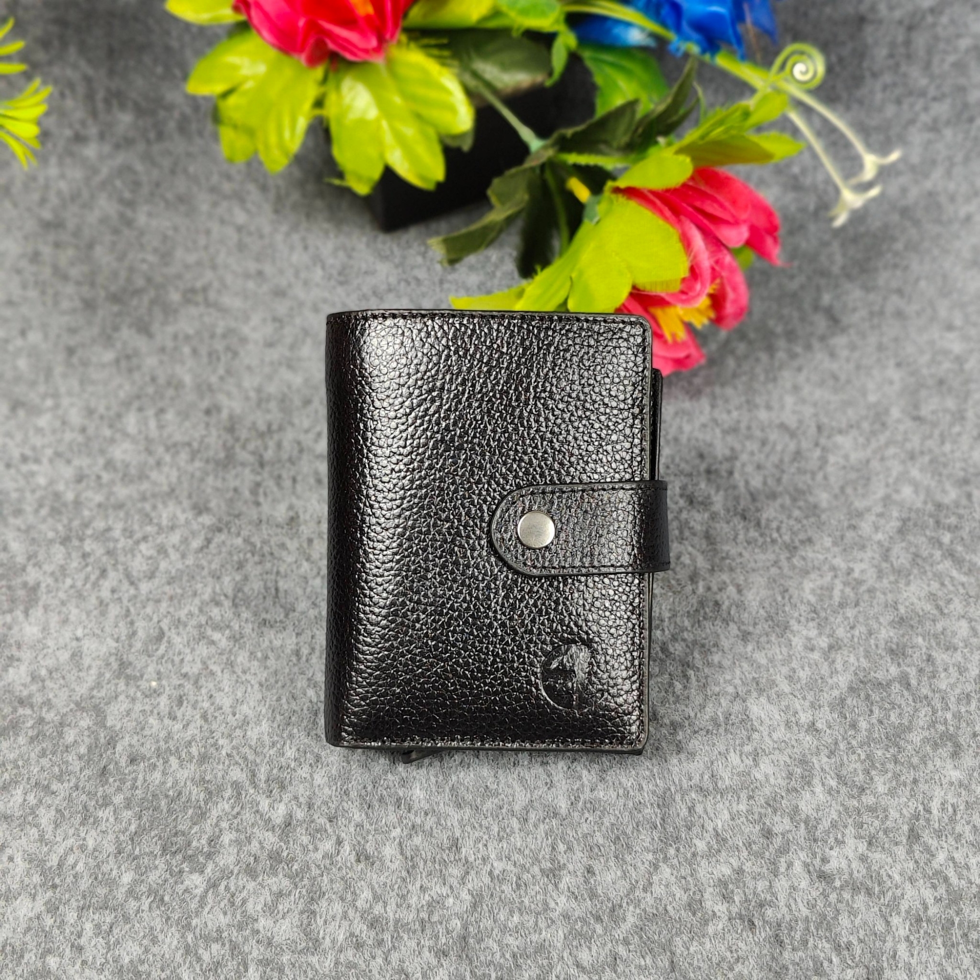 Picture of RFID Blocking Wallet – Black/Broun